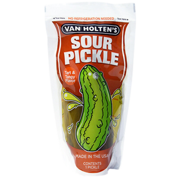 Van Holten’s Sour Tart & Tangy Jumbo Pickle-In-A-Pouch