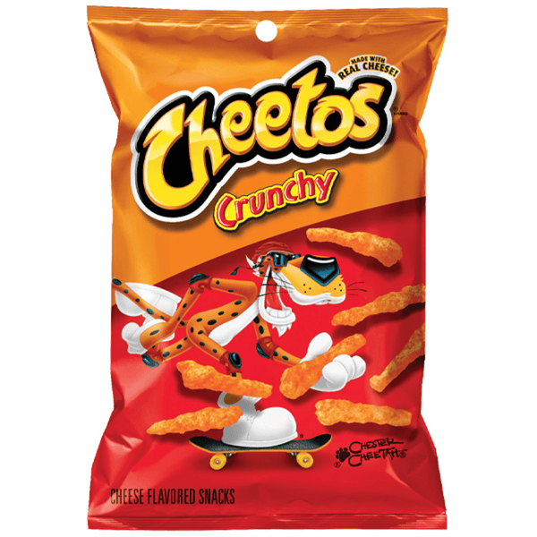 cheetos crunchy cheese 77.9g front