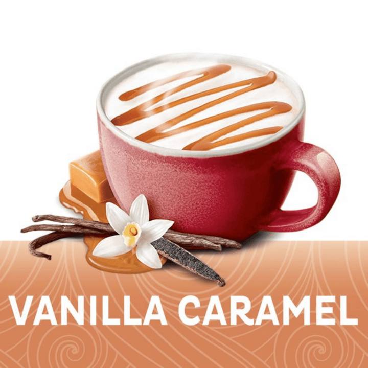 coffee mate sugar free vanilla caramel powder coffee creamer lifestyle image