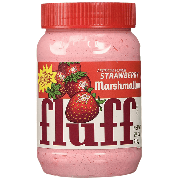 fluff marshmallow strawberry 213g front
