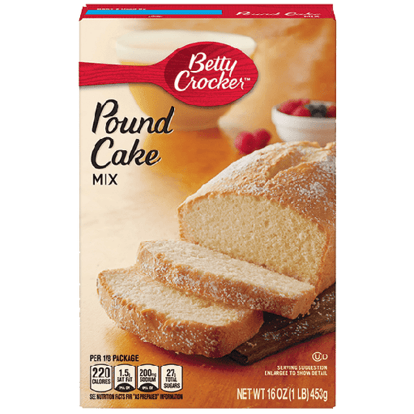 Betty Crocker Pound Cake Mix 453g