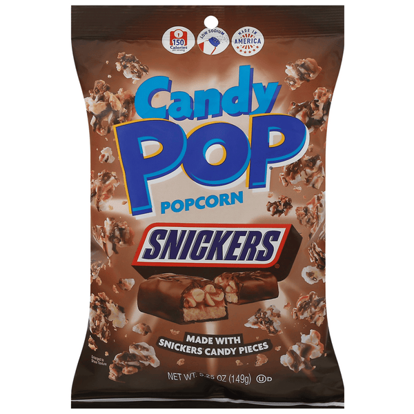 Candy Pop Snickers Candy Popcorn 149g