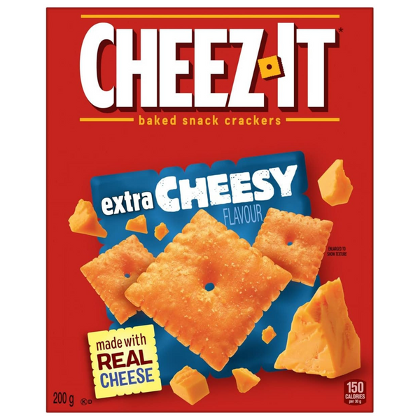 Cheez-It Extra Cheesy Baked Snack Crackers 200g