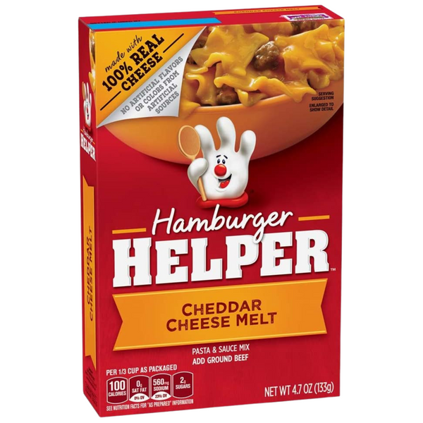 Hamburger Helper Cheddar Cheese Melt 133g