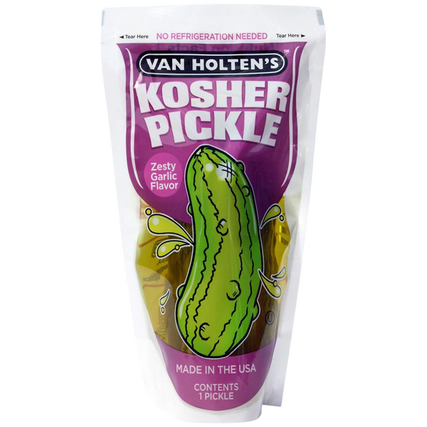 Van Holten’s Kosher Pickle Zesty Garlic Flavour 140g