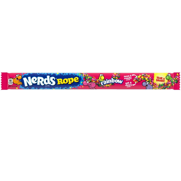 Wonka Rainbow Nerds Rope Candy 26g